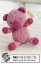 Bild på Virkad Amigurumi nalle i Drops Muskat 