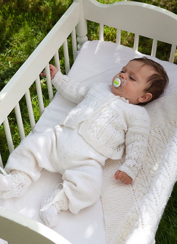 Bild på Babyset i Baby merino