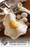 Bild på Grytlapp virkad som ett stekt ägg i Paris