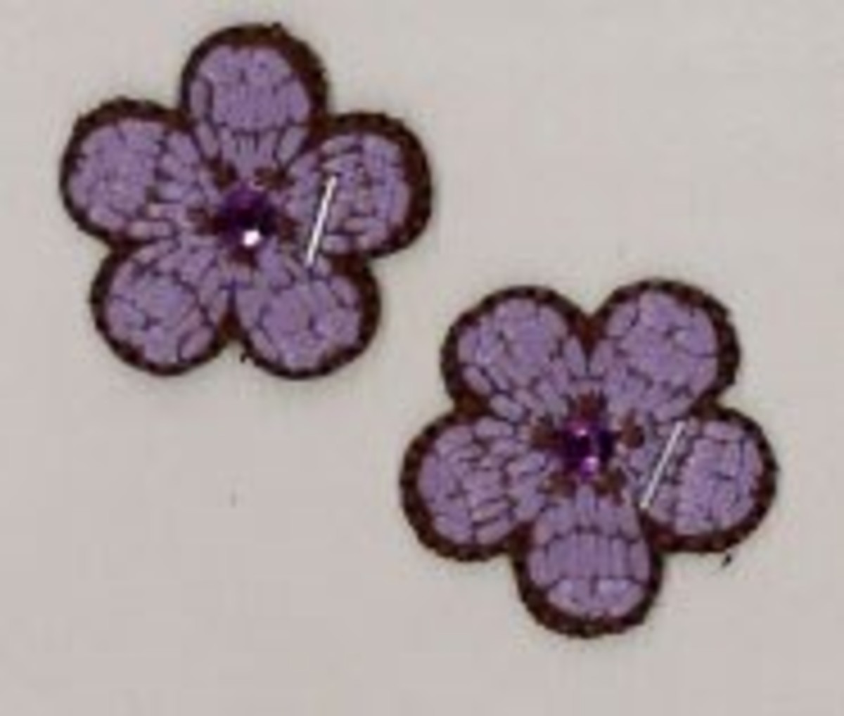 Bild på Blommor lila