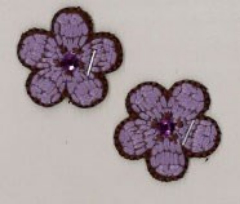 Bild på Blommor lila
