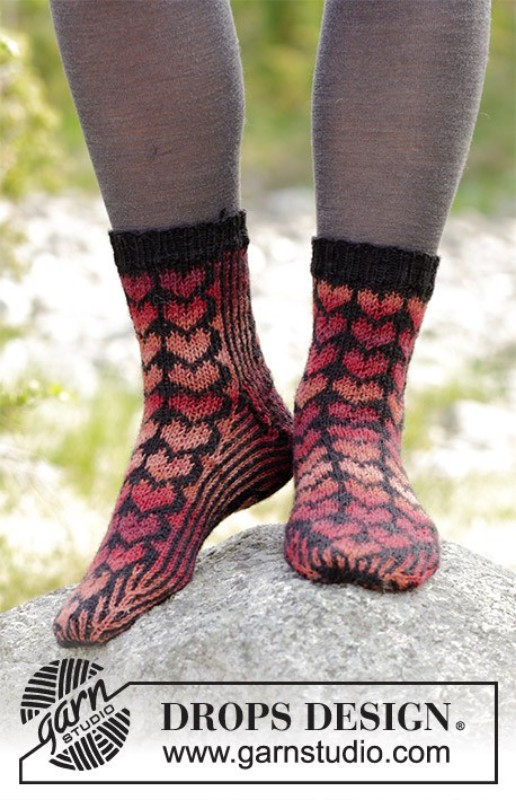 Bild på Queen of Hearts Socks 