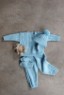 Bild på Set med tröja, byxor, mössa och vantar till Baby i Baby Merino