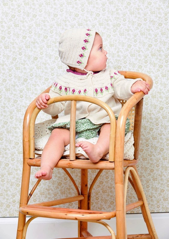 Bild på Sommar Baby, mönsterhäfte för baby 1909