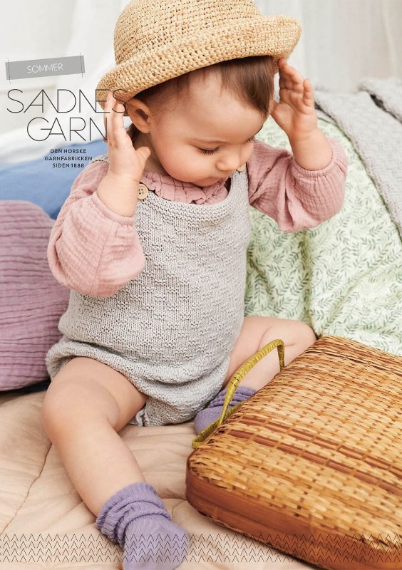 Bild på Sommar Baby 2007 mönsterkatalog från Sandnes Garn