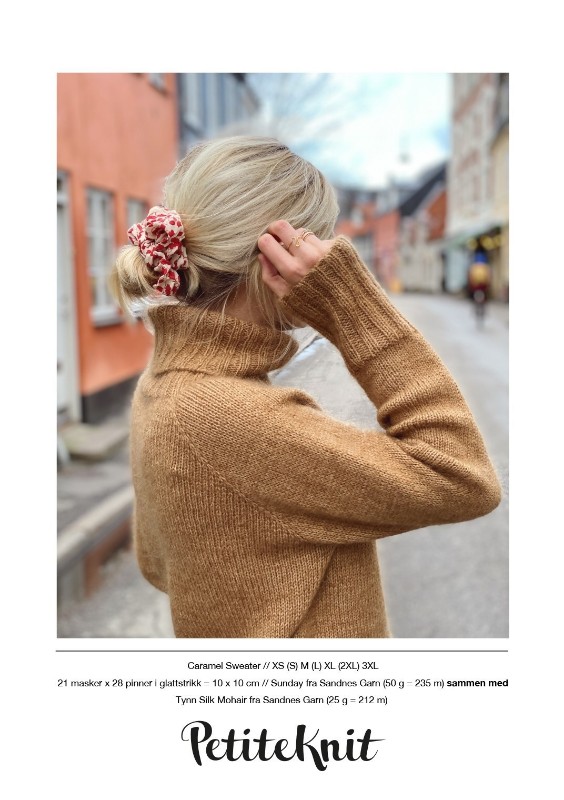 Bild på Caramel Sweater i Tynn Silk Mohair och Sunday