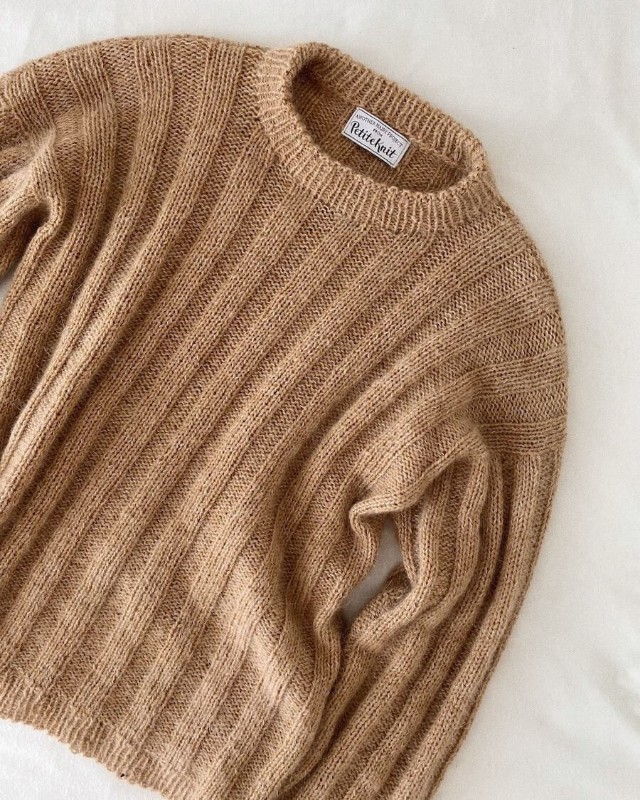 Bild på Ränder På Längden Tröja i en tråd Sunday och 1 tråd Tynn Silk Mohair