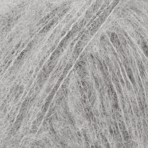 Bild på Drops Brushed Alpaca Silk Ljus grå 02