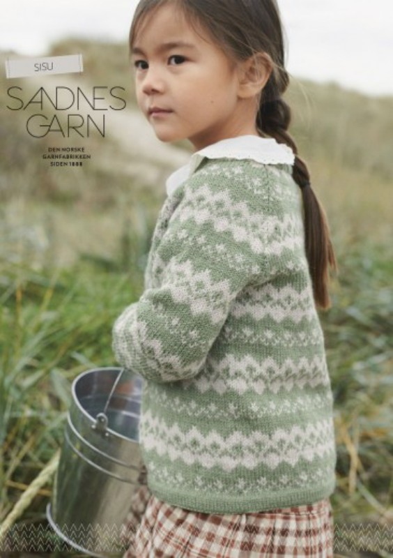 Bild på Sisu barn, mönsterkatalog från Sandnes Garn, 2101