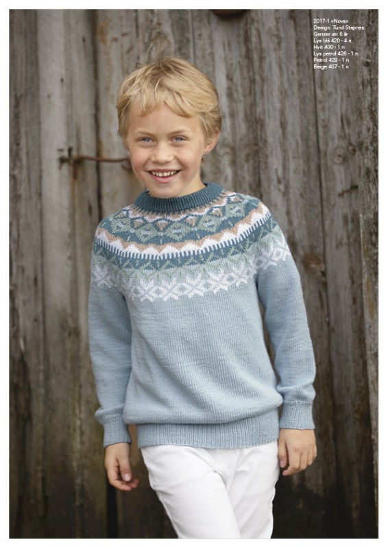 Bild på Mönsterkatalog Barn 2-12år i Bambino från Viking Garn, 2017