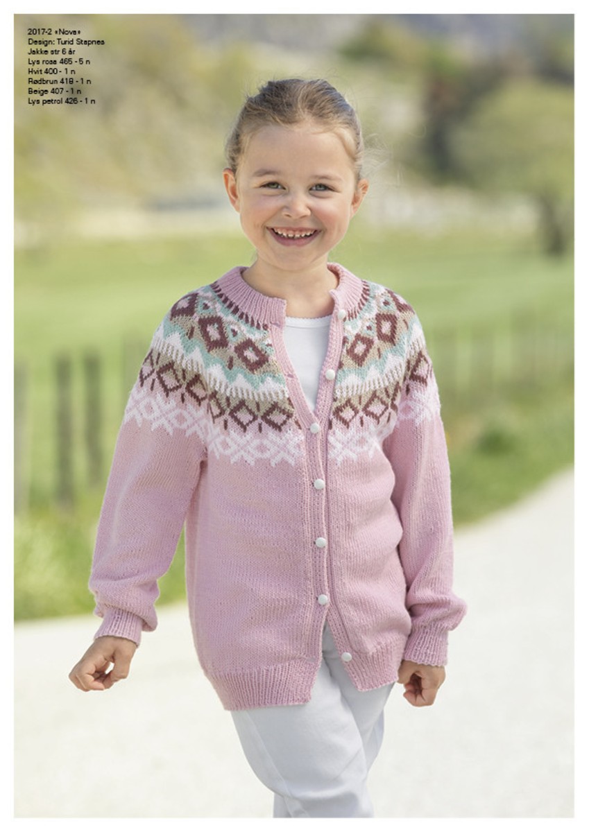 Bild på Mönsterkatalog Barn 2-12år i Bambino från Viking Garn, 2017