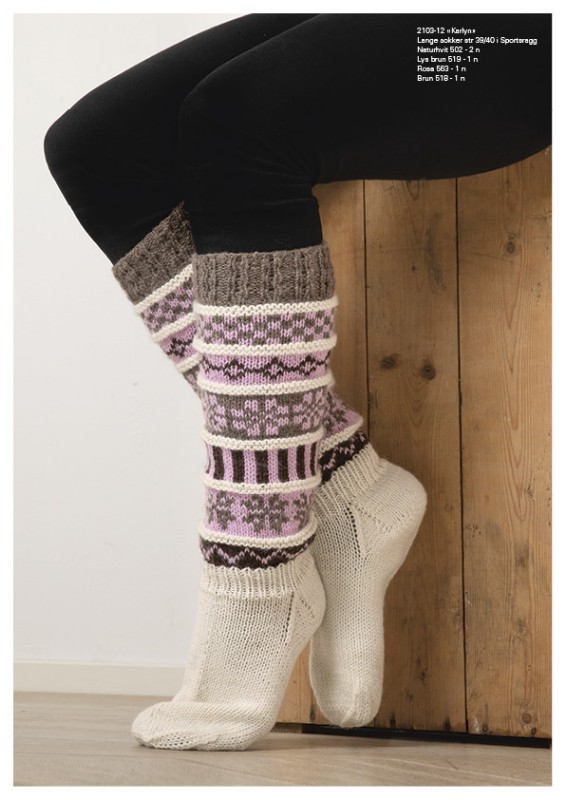 Bild på Tema sockor i Alpaca Storm och Sportsragg, 2103