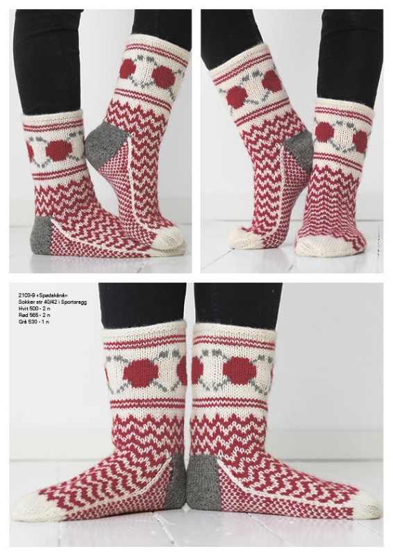 Bild på Tema sockor i Alpaca Storm och Sportsragg, 2103