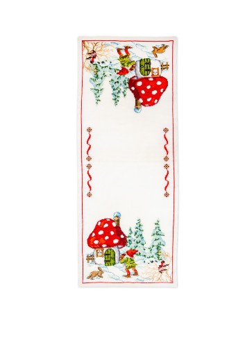 Bild på Tomte vid svamphus - löpare