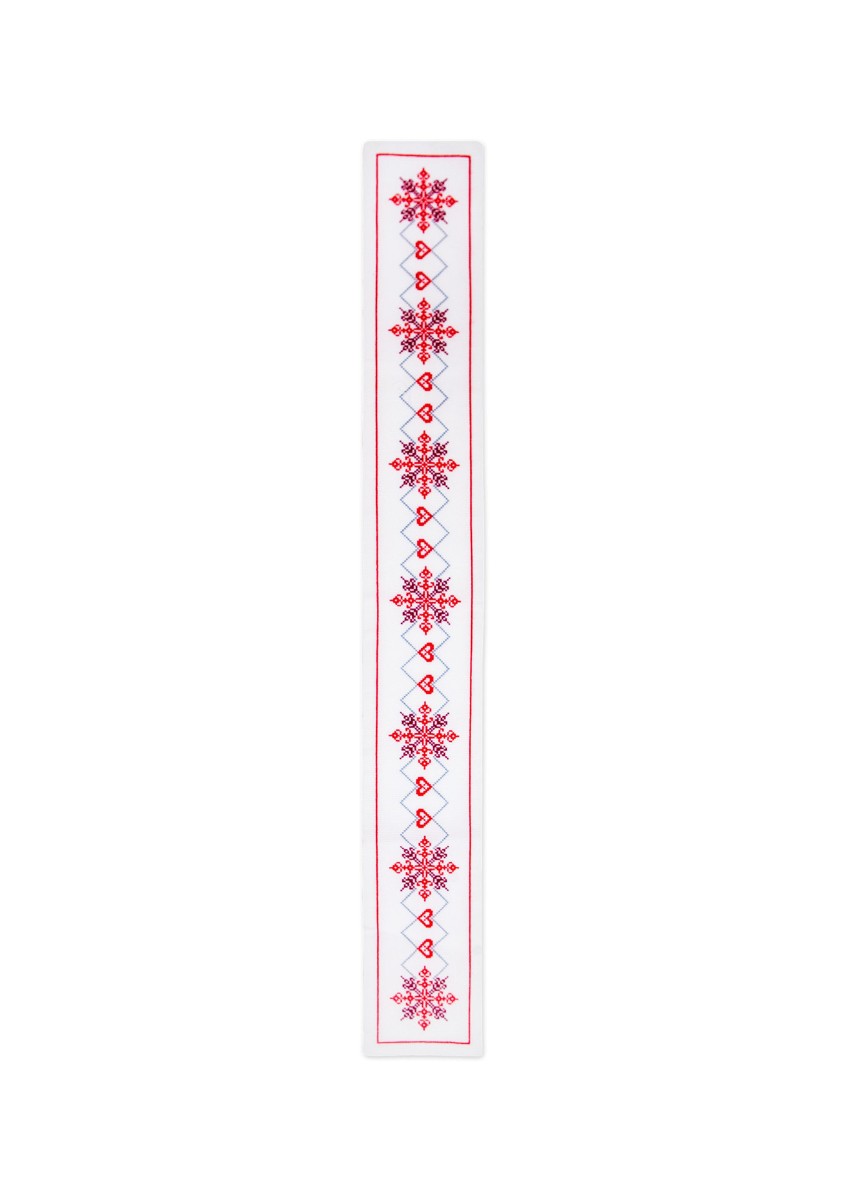 Bild på Festremsa med julblommor