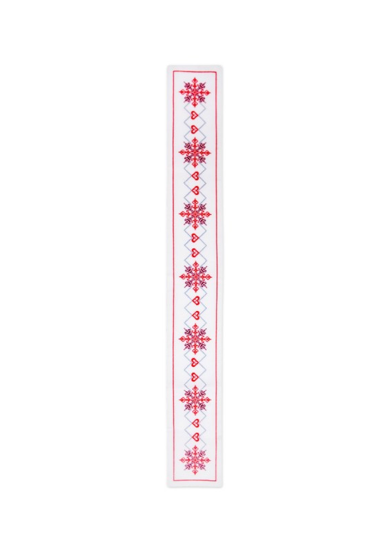 Bild på Festremsa med julblommor
