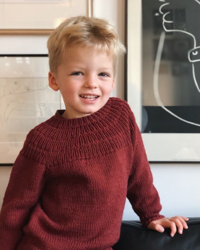 Bild på Ankers Tröja från Petite Knit Barn