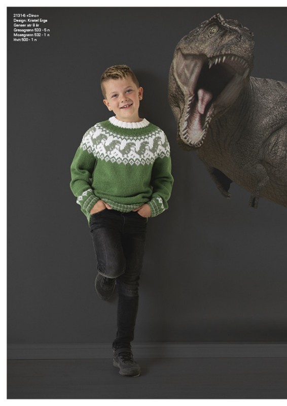 Bild på Mönsterkatalog Tema barn 2-12år i Alpaca Storm eller Bamboo 2131