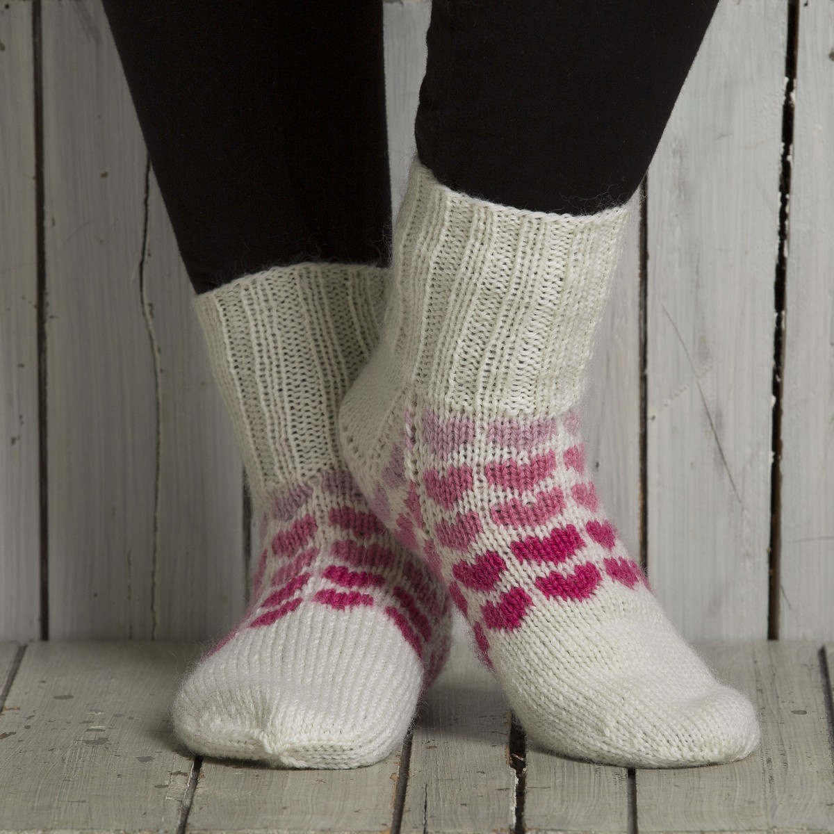 Bild på Mönsterkatalog till sockor i Sportsraggen 1805