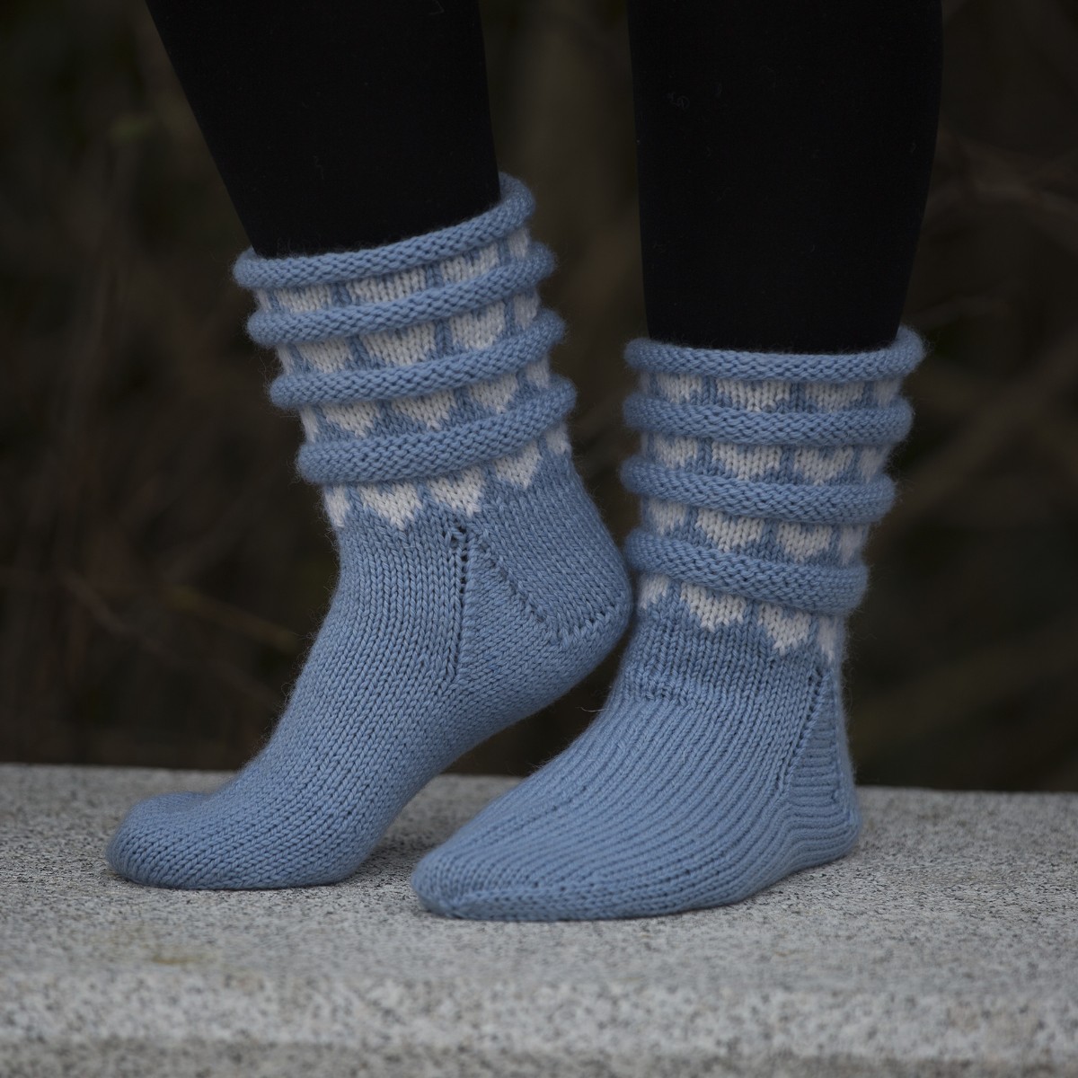 Bild på Mönsterkatalog till sockor i Sportsraggen 1805