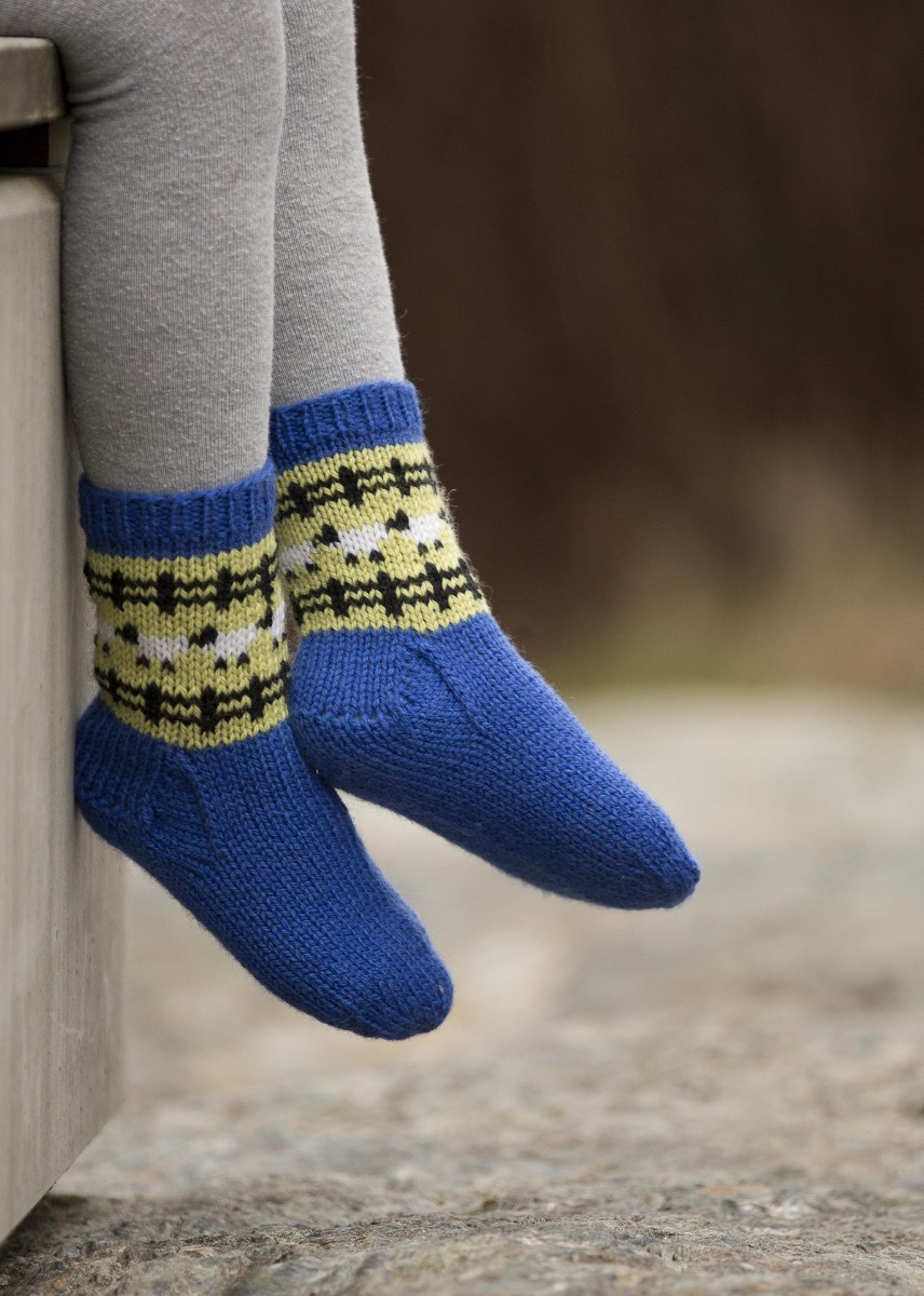 Bild på Mönsterkatalog till sockor i Sportsraggen 1805