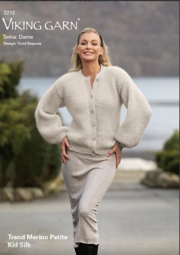 Bild på Katalog dam från Viking Garn i kid/silk och Trend Merino petite 2212