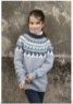 Bild på Tema barn stickmönsterkatalog i Eco Highland Wool 2115