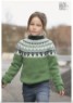 Bild på Tema barn stickmönsterkatalog i Eco Highland Wool 2115