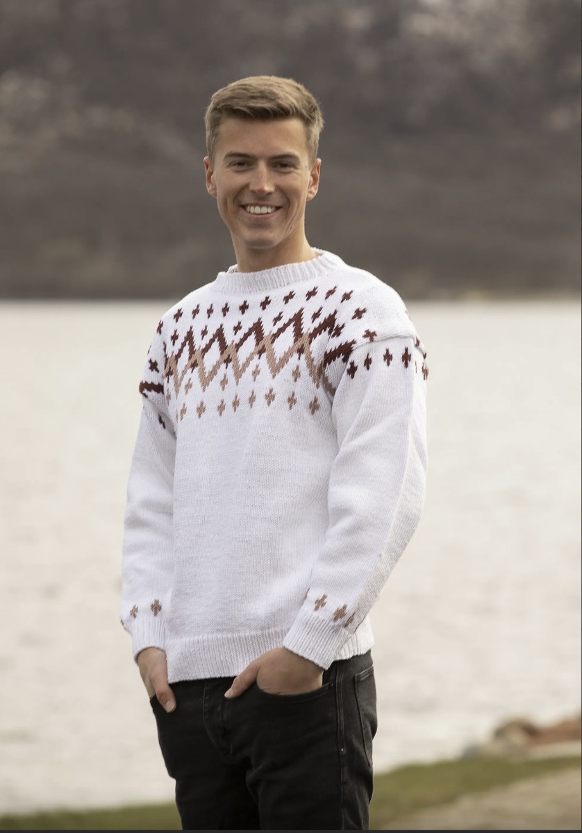Bild på Mönsterkatalog till herr från Viking Garn 2221