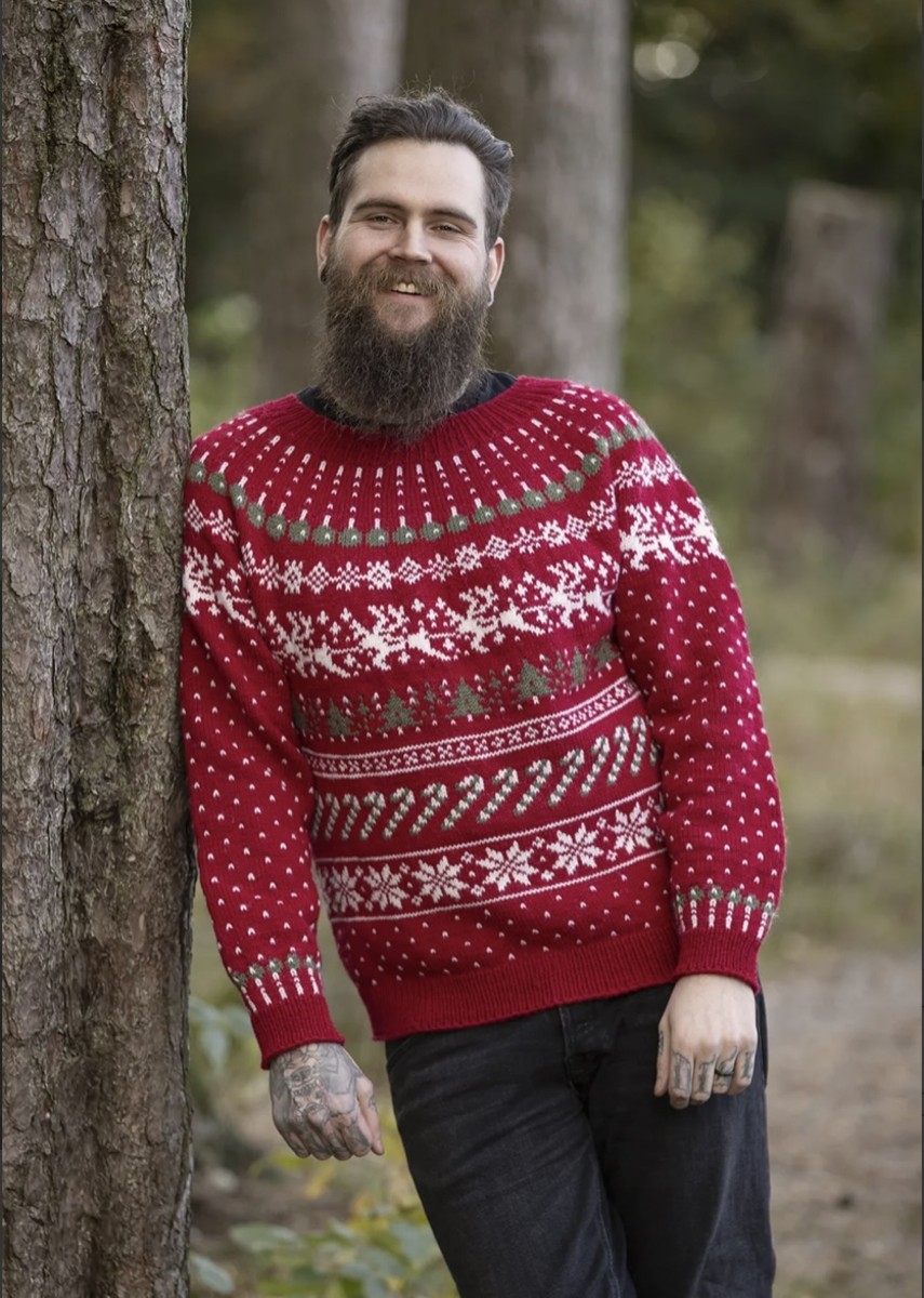 Bild på Mönsterkatalog Julmysteriet 2238 i Alpaca Storm