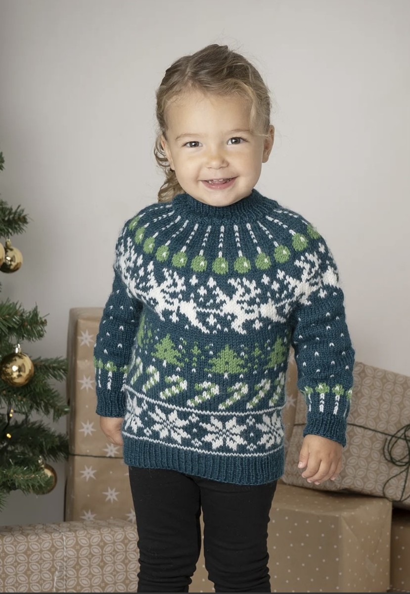 Bild på Mönsterkatalog Julmysteriet 2238 i Alpaca Storm