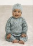 Bild på Baby 0-24mån i Bambino mönsterkatalog från Viking Garn 2304