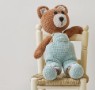 Bild på XXL AMIGURUMI CROCHET BEAR IN BAMBI virkad i Bambi från Katiagarn