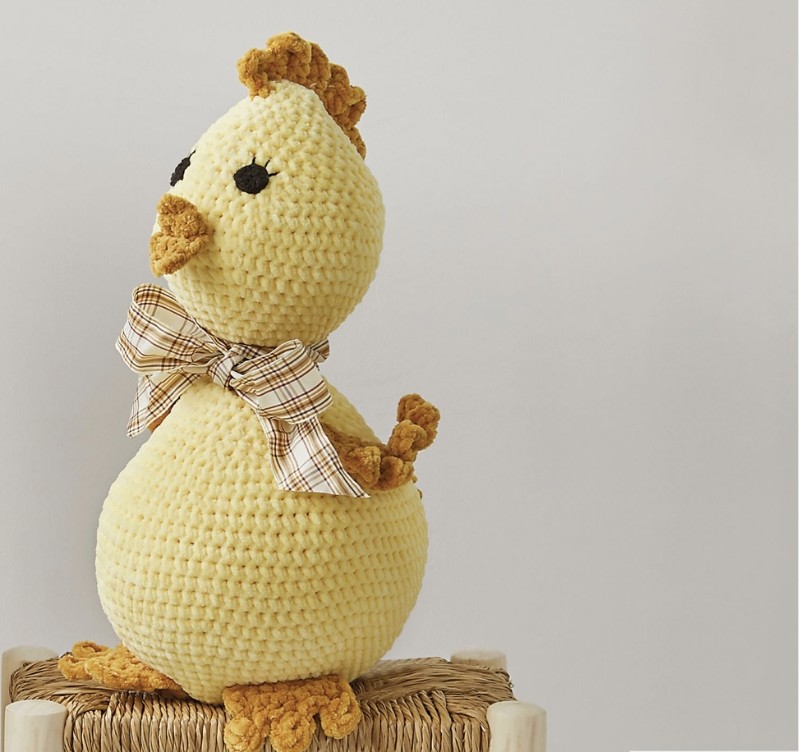 Bild på TOY CHICKEN IN CROCHET USING I Bambi från Katiagarn