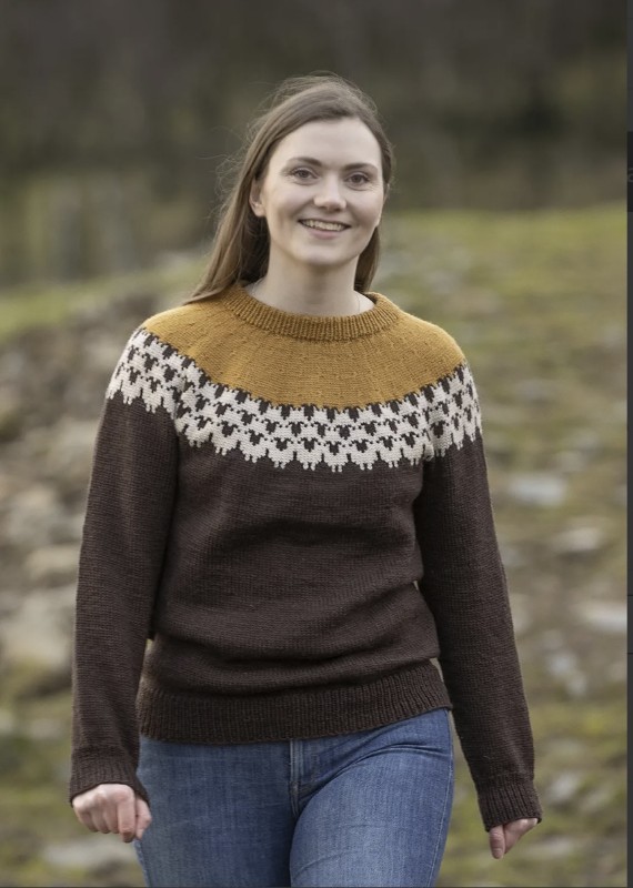 Bild på Mönsterkatalog ”Flokken” till hela familjen i Sportsragg eller Alpaca Storm 2309