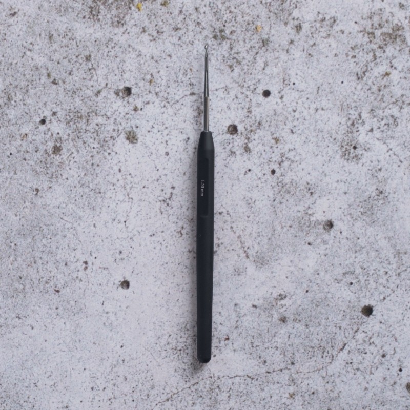 Bild på Virknålar Stål med svart mjukt handgrepp 0,5-1,75mm