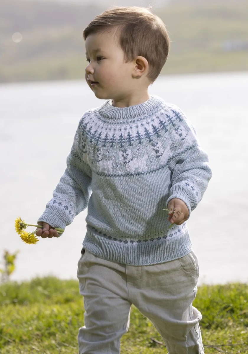 Bild på Mönsterkatalog barn 1-8år 2323 i Bambino, trend baby merino eller trend merino petite