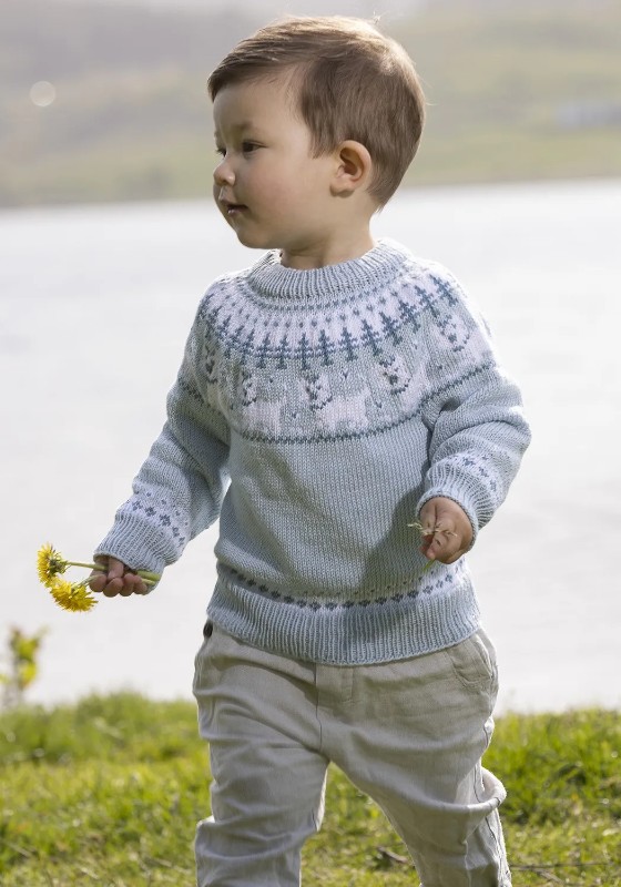 Bild på Mönsterkatalog barn 1-8år 2323 i Bambino, trend baby merino eller trend merino petite