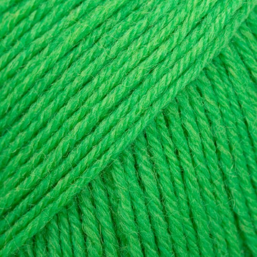 Bild på Drops Fabel Uni Colour Papegojgrön 118