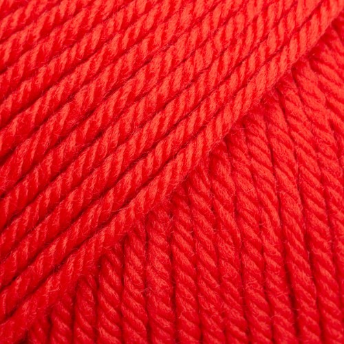 Bild på Drops Daisy Uni Colour Röd 20