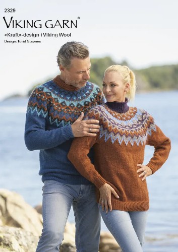 Bild på "Kraft" Mönsterkatalog i Viking Wool 2329