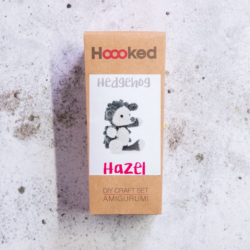 Bild på DIY Crochet Kit Hedgehog Hazel Eco Barbante
