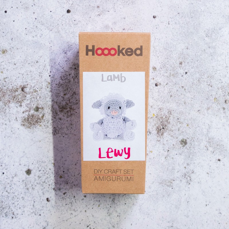 Bild på DIY Crochet Kit Lamb Lewy Eco Barbante