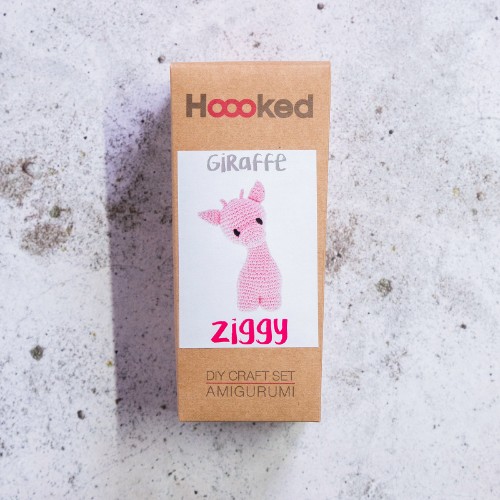 Bild på DIY Crochet Kit Giraffe Ziggy Eco Barbante Blossom