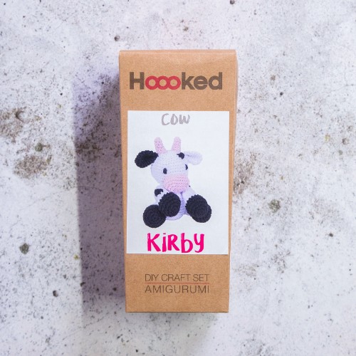 Bild på DIY Crochet Kit Cow Kirby Eco Barbante