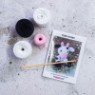 Bild på DIY Crochet Kit Cow Kirby Eco Barbante