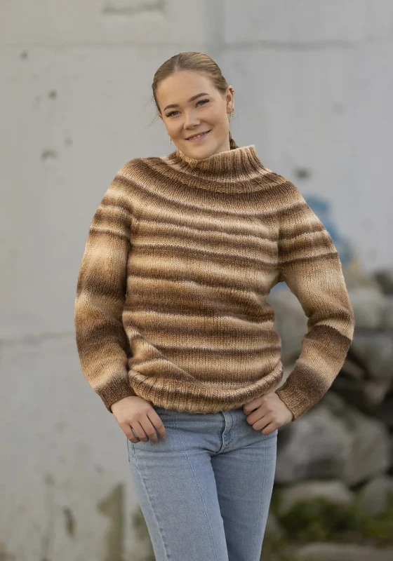 Bild på Stickmönsterkatalog Lek med färg i Alpaca Bris Multi 2337