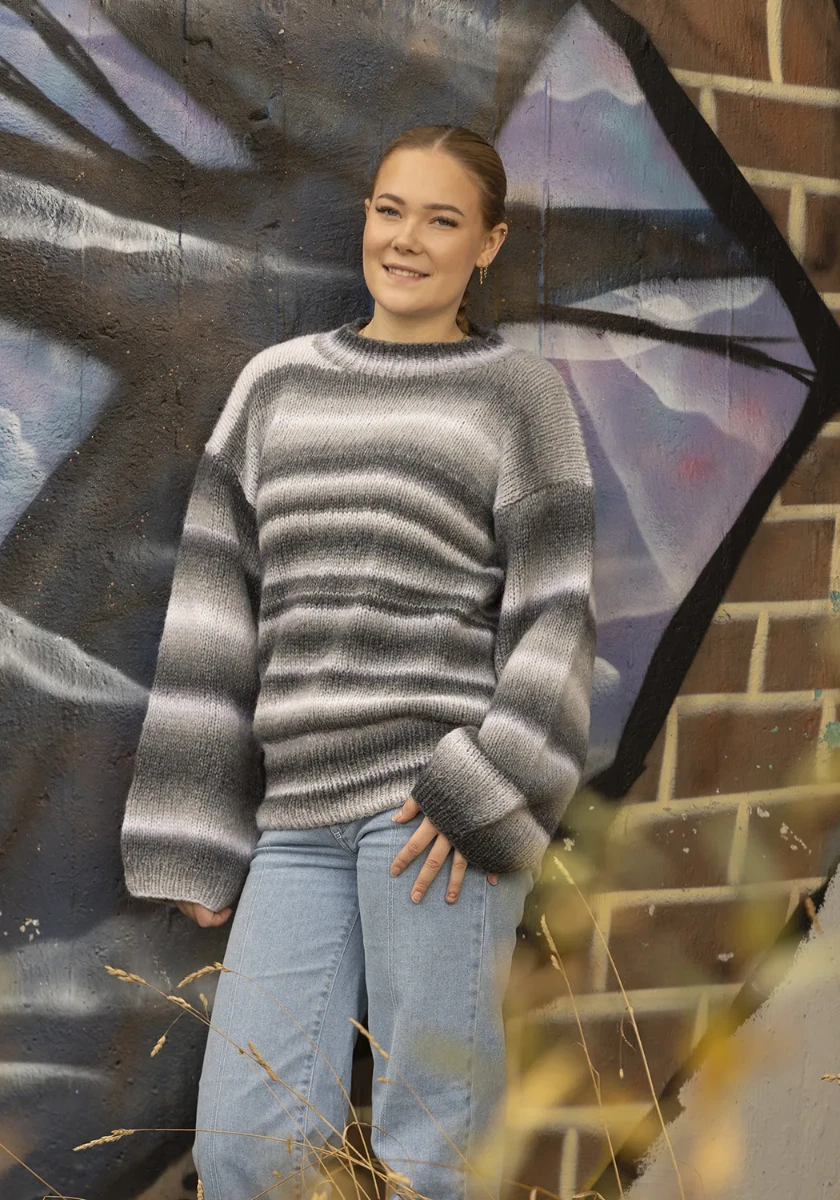 Bild på Stickmönsterkatalog Lek med färg i Alpaca Bris Multi 2337