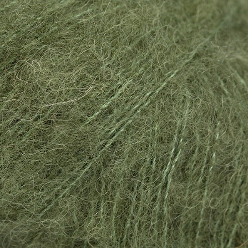 Bild på Drops Brushed Alpaca Silk Mossgrön 32