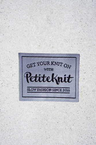 Bild på "Get Your Knit On"-label